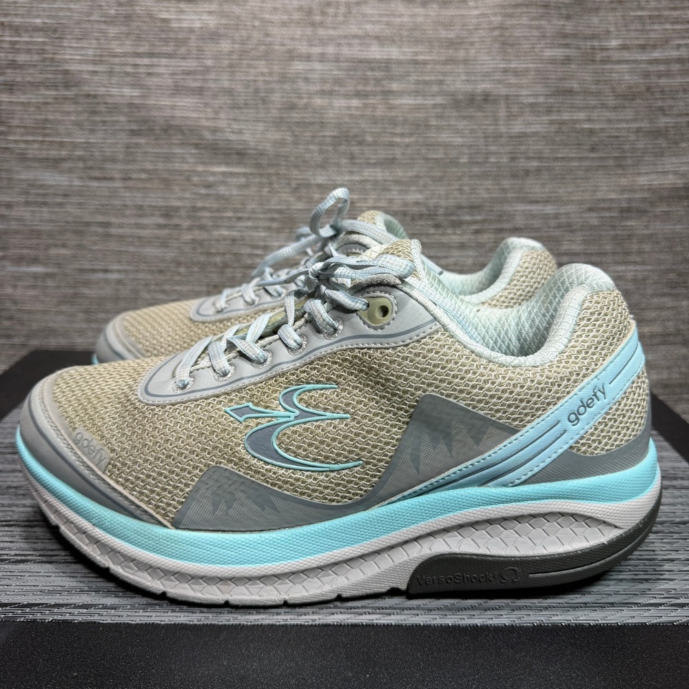 Gravity Defyer Athletic Shoes Womens 9.5 Gray G-Defy Ion VersoShock TB9024FGU-XW